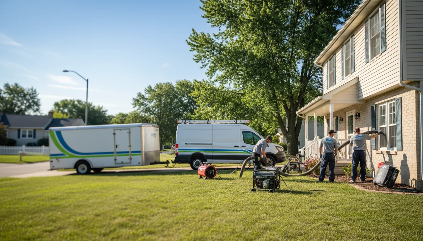 Flooded Basement Restoration And Cleanup With Repair in Casnovia, MI near me